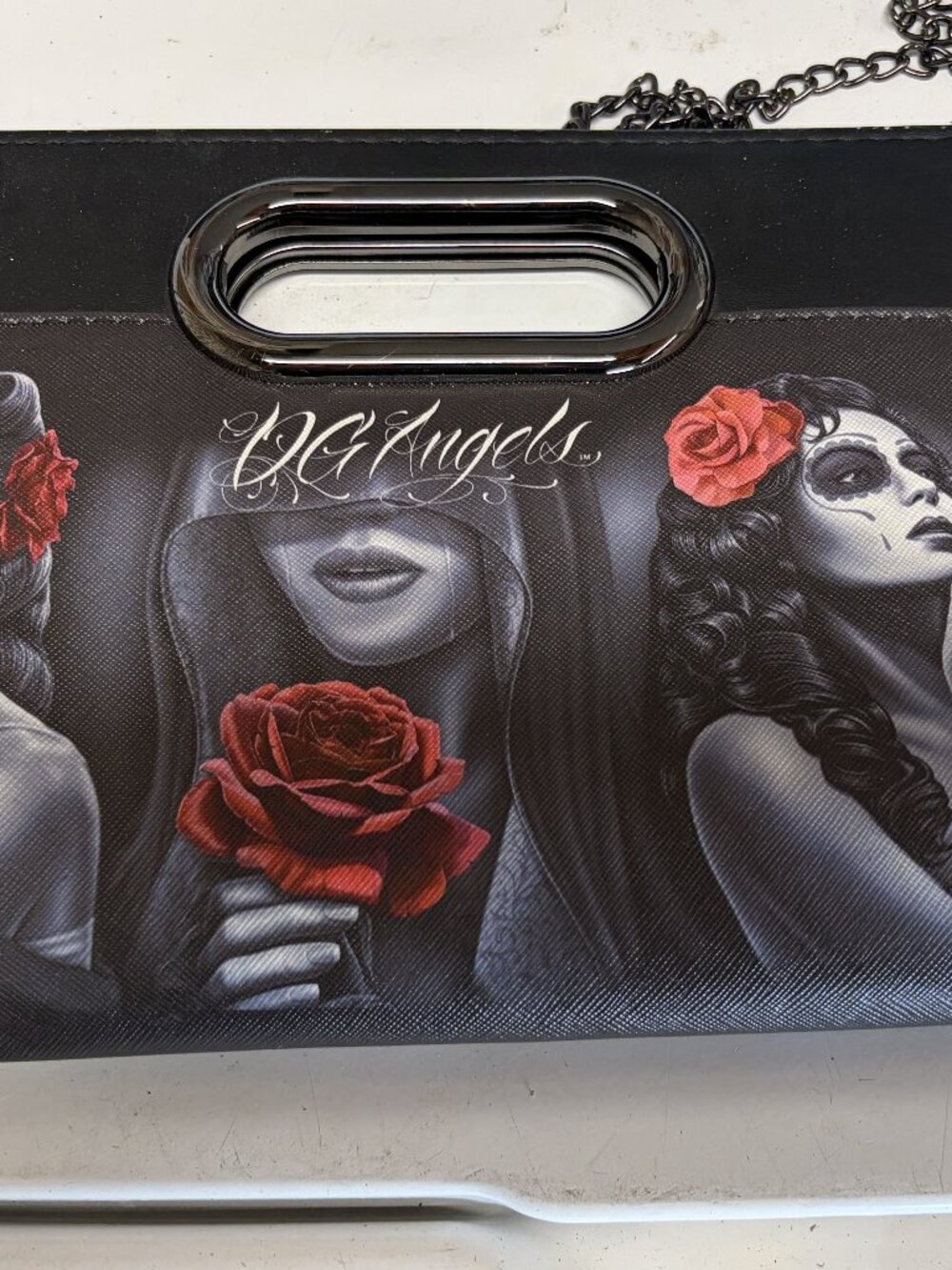 DG Angels by David Gonzales Art Clutch Crossbody Bag